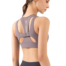 Load image into Gallery viewer, Butterfly Racer Sports Bra
