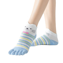 Load image into Gallery viewer, Stripes Anti-slip Toe Sock