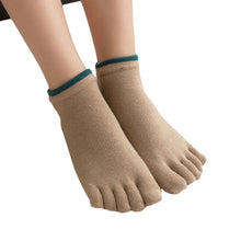 将图片加载到图库查看器，Dual-tone Split-toe Anti-slip Sock