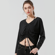 Load image into Gallery viewer, Center Strap Long Sleeves Top